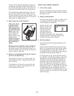 Preview for 14 page of Pro-Form PFCCEX01210.0 User Manual