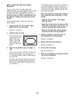 Preview for 22 page of Pro-Form PFEL03807.0 User Manual