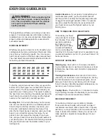 Preview for 34 page of Pro-Form PFEL14721.0 User Manual