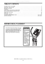 Предварительный просмотр 2 страницы Pro-Form PFEL53408.0 User Manual