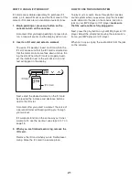 Предварительный просмотр 21 страницы Pro-Form PFEL70609.0 User Manual