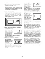 Предварительный просмотр 16 страницы Pro-Form PFEVEL73909.0 User Manual