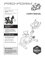 Pro-Form PFEX01215.0 User Manual preview