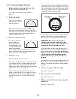 Предварительный просмотр 20 страницы Pro-Form PFEX01215.0 User Manual