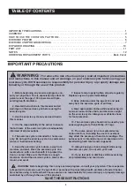 Preview for 2 page of Pro-Form PFICSP37008.0 User Manual