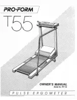 Pro-Form PFT 55 Owner'S Manual preview