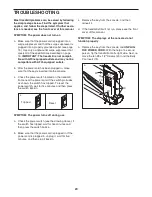 Preview for 20 page of Pro-Form PFTL05099.1 User Manual