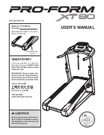 Pro-Form PFTL08099.0 User Manual preview