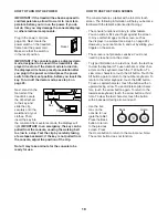 Предварительный просмотр 18 страницы Pro-Form PFTL11011.0 User Manual