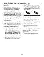 Preview for 30 page of Pro-Form PFTL14821.0 User Manual