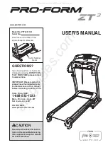 Preview for 1 page of Pro-Form PFTL39110.1 User Manual