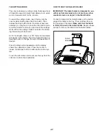 Preview for 27 page of Pro-Form PFTL79117.0 User Manual