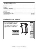 Предварительный просмотр 2 страницы Pro-Form PFTL96008.2 User Manual