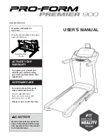 Preview for 1 page of Pro-Form PFTL98115.0 User Manual