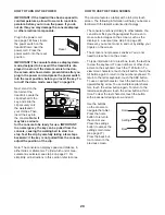 Preview for 20 page of Pro-Form PFTL98115.0 User Manual