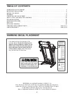 Preview for 2 page of Pro-Form PFTL99910.0 User Manual