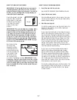 Preview for 17 page of Pro-Form Power 795 User Manual