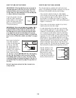 Preview for 18 page of Pro-Form Pro 2500 PFTL14011.2 User Manual