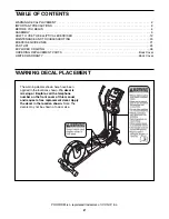 Предварительный просмотр 2 страницы Pro-Form SPACESAVER DX User Manual