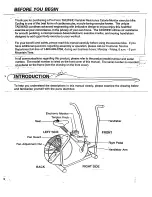 Preview for 4 page of Pro-Form Tailwind PF411300 Owner'S Manual