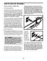 Предварительный просмотр 16 страницы Pro-Form TRAINER 8.0 User Manual