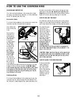Предварительный просмотр 12 страницы Pro-Form Whirlwind air User Manual