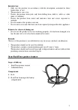 Preview for 3 page of Pro-Idee BackTone 209-787 Instructions Manual