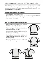 Preview for 4 page of Pro-Idee BackTone 209-787 Instructions Manual