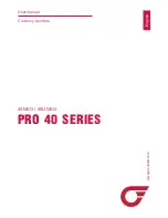 PRO Intellect Technology 40 NEO User Manual preview