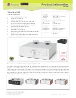 Предварительный просмотр 8 страницы Pro-Ject Audio Systems Box Design Tube Box DS2 Instructions For Use Manual