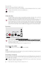 Preview for 2 page of Pro-Ject Audio Systems DAC Box DS Instructions For Use