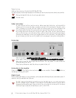 Предварительный просмотр 2 страницы Pro-Ject Audio Systems DAC Box DS2 ultra Instructions For Use Manual