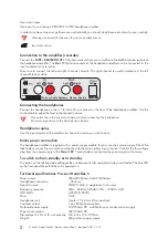 Предварительный просмотр 2 страницы Pro-Ject Audio Systems Head Box S Instructions For Use