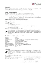 Preview for 2 page of Pro-Ject Audio Systems Measure it E Manual