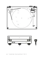 Предварительный просмотр 2 страницы Pro-Ject Audio Systems Pro-Ject 6 PerspeX Instructions For Use Manual