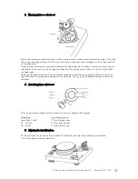 Preview for 13 page of Pro-Ject Audio Systems Signature 12 Instructions For Use Manual