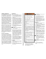 Preview for 2 page of Pro-Lift T-2151 Operating Instructions & Parts Manual