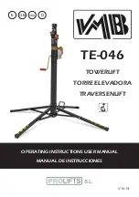 Preview for 1 page of PRO LIFTS VMB TE-034 Operating Instructions & User Manual