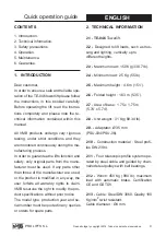 Preview for 4 page of PRO LIFTS VMB TE-034 Operating Instructions & User Manual