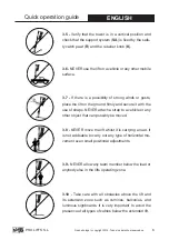 Preview for 6 page of PRO LIFTS VMB TE-034 Operating Instructions & User Manual