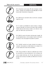 Preview for 13 page of PRO LIFTS VMB TE-086 Operating Instructions & User Manual