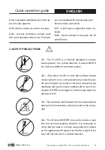 Preview for 6 page of PRO LIFTS VMB TL-A300 Operating Instructions & User Manual