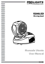 PRO Light V200LED User Manual preview