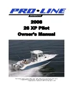 Pro-Line Boats 2008 26 Express Owner'S Manual preview