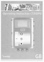 Preview for 1 page of Pro-Line System CS300FU Operating Instructions Manual