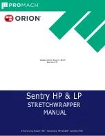 Pro Mach ORION Sentry HP Manual preview