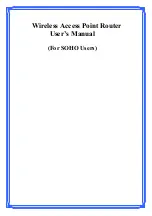 Preview for 1 page of PRO-NETS WR514A User Manual