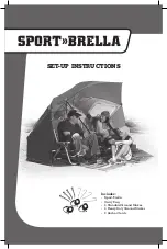 Pro Performance Sports Sport-Brella Setup Instructions preview