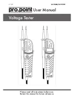 Preview for 1 page of pro.point 7339 User Manual