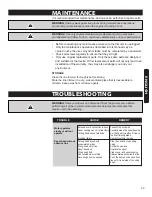 Preview for 20 page of PRO-PULSE 59595036 Operator'S Manual